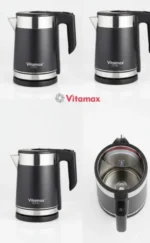 Vitamax 2L Electric Kettle Model 3040 – Fast Boil Stainless Steel Electric Water Boiler – Auto Shut Off, 360° Rotating Base, Cool Touch Handle – 2000W Power Kettle with 1 Year Warranty - Image 4