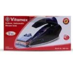 Vitamax Deluxe Automatic Steam Iron VM-1125 – Heavy Duty, Fast Heat-Up, Non-Stick Soleplate, Powerful Steam Boost, 5-Year Warranty – Best for Clothes, Curtains & Home Use - Image 2