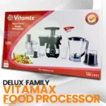 Vitamax Multi-Functional Juicer Blender & Food Processor Set – 11-in-1 Powerful Kitchen Appliance with 2L Blender, Grinder, Chopper, and Extractor, Durable Stainless Steel Design, High-Speed Motor for Juicing, Blending & Grinding 5 Year Warranty - Image 2
