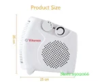 Vitamax 220V Electric Air Heater – Mini Portable Room Fan Radiator & Warm Air Blower | 3-in-1 Electric Heater & Portable Air Conditioner Fan - Image 6
