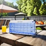 Professional Electric Insect Killer Machine 45W – Ultra Powerful Bug Zapper with 2000H Long-Life Bulbs | Indoor Mosquito Trap | Electric Insectkiller Lamp – 1 Year Warranty