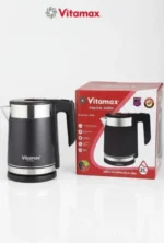 Vitamax 2L Electric Kettle Model 3040 – Fast Boil Stainless Steel Electric Water Boiler – Auto Shut Off, 360° Rotating Base, Cool Touch Handle – 2000W Power Kettle with 1 Year Warranty - Image 2
